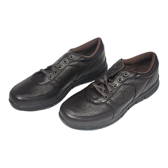 Propet Men's Clint Brown Leather Lace Up Casual Shoe Size 12 Style M21417 NIB - Picture 3 of 14